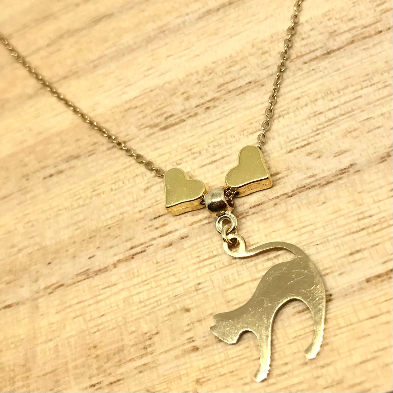 Dainty Gold Tiny Cat Necklace Cute Gemstone Necklace Handmade Jewelry Gold  Cat Charm Necklace Cat Mom Gift Cat Lover Jewelry Gift - Etsy